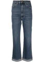 3x1 high-waist straight-leg jeans