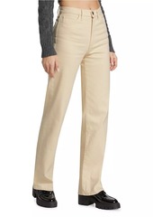 3x1 Kate High-Rise Straight-Leg Jeans