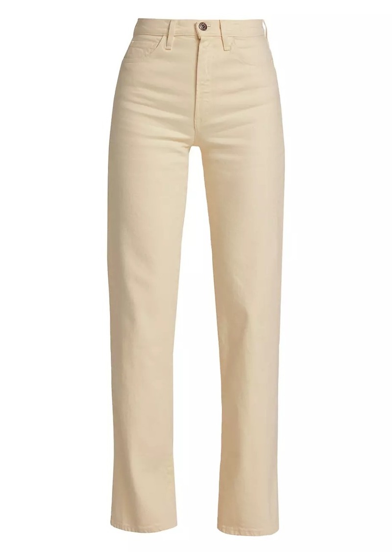 3x1 Kate High-Rise Straight-Leg Jeans