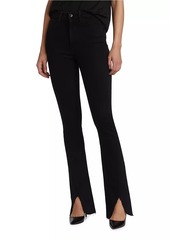 3x1 Maya High-Rise Straight-Leg Split Jeans