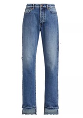 3x1 Sabina Cut-Out-Hem Jeans