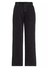 3x1 Sabina Straight-Leg Foldover Jeans
