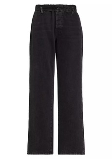3x1 Sabina Straight-Leg Foldover Jeans