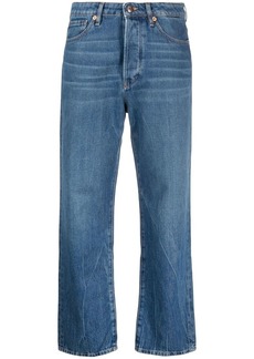 3x1 wide-leg cropped jeans
