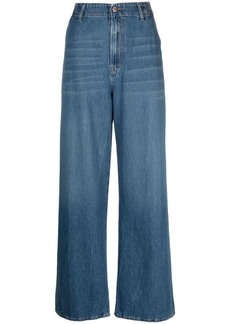 3x1 wided-leg cotton jeans
