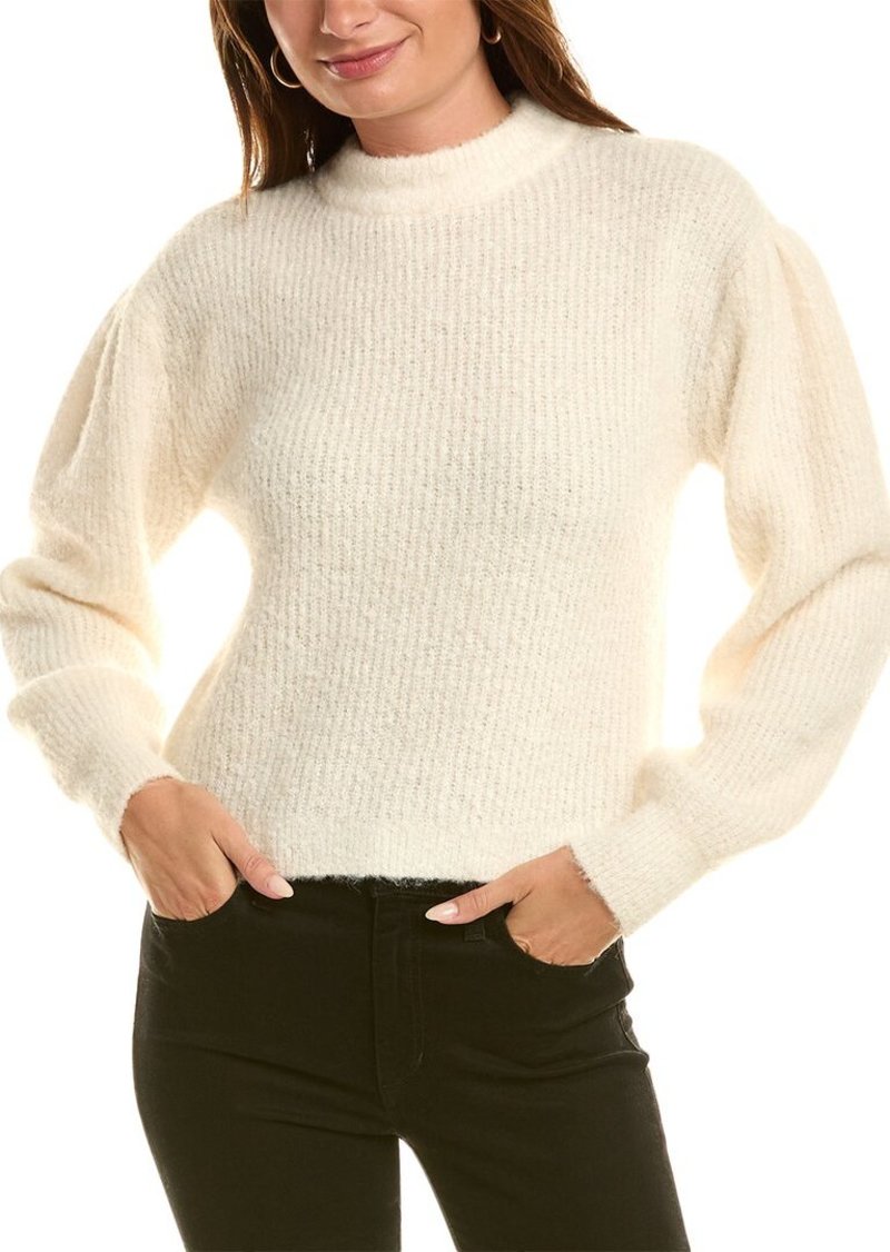 525 America Boucle Puff Sleeve Pullover