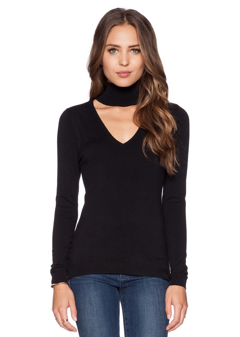 525 America 525 america Mock Neck V Front Sweater | Sweaters