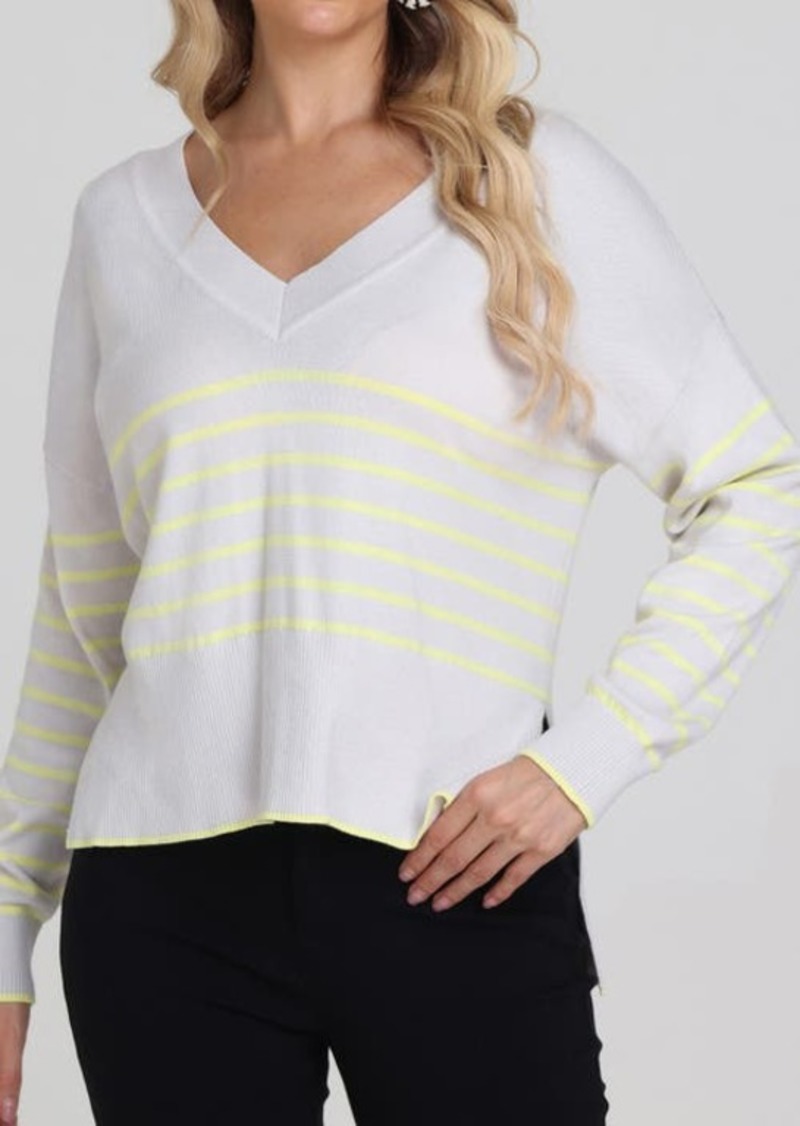 575 Denim 525 Noor Stripe Oversize Sweater