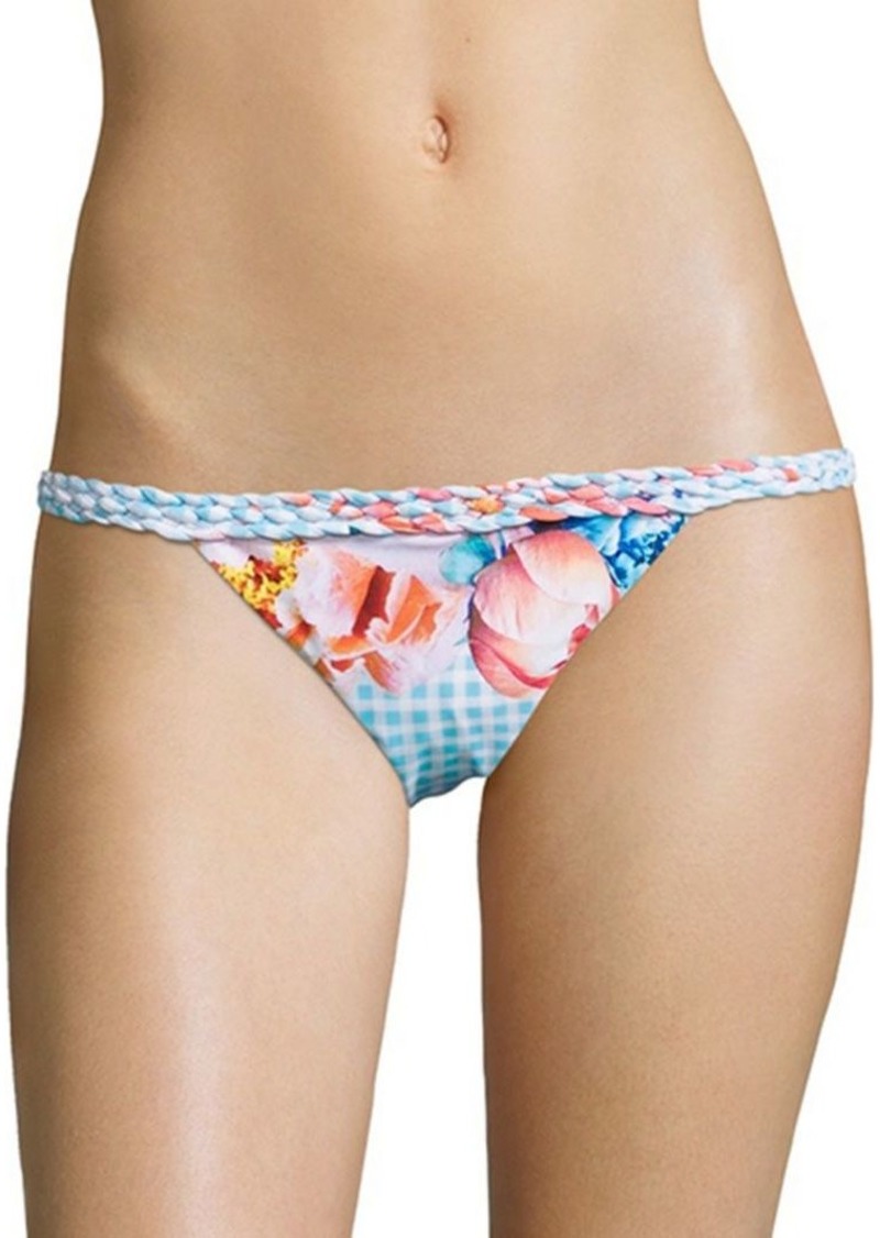 6 Shore Road Domingo Floral Printed Bikini Bottom