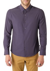 7 Diamonds In My Feelings Slim Fit Button-Up Performance Shirt in Grape at Nordstrom
