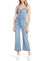 7 For All Mankind ® Corset Tank Jumpsuit in Whitney Runway Denim at Nordstrom