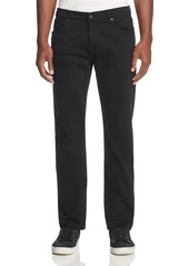 7 For All Mankind Annex Slim Straight Fit Jeans in Black