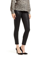 7 For All Mankind b in Bair Coated Black at Nordstrom