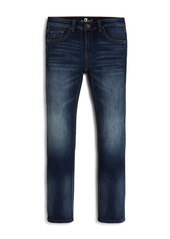 7 For All Mankind Boys' Slimmy Slim Straight Jeans - Little Kid