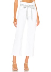 7 For All Mankind Crop Alexa Paperbag Flare