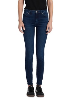 7 For All Mankind Crystal Pocket High Rise Skinny Jeans in Legendary