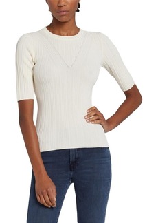 7 For All Mankind Detail Back Rib Top