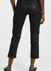 7 For All Mankind High Rise Crop Straight 50/50 Jeans