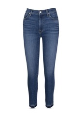 7 For All Mankind High Waist Ankle Skinny Jeans in Court St