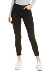7 For All Mankind High Waist Released Hem Ankle Skinny Jeans in Nice Ash at Nordstrom