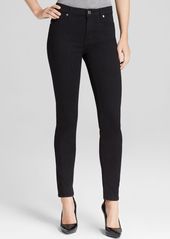 7 For All Mankind Jeans - The Slim Illusion Luxe High Waist Skinny in Black