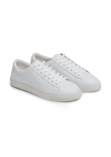 7 For All Mankind Leather Cupsole Sneaker in White at Nordstrom Rack