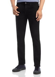 7 For All Mankind Luxe Performance Slimmy Slim Fit Jeans in Black