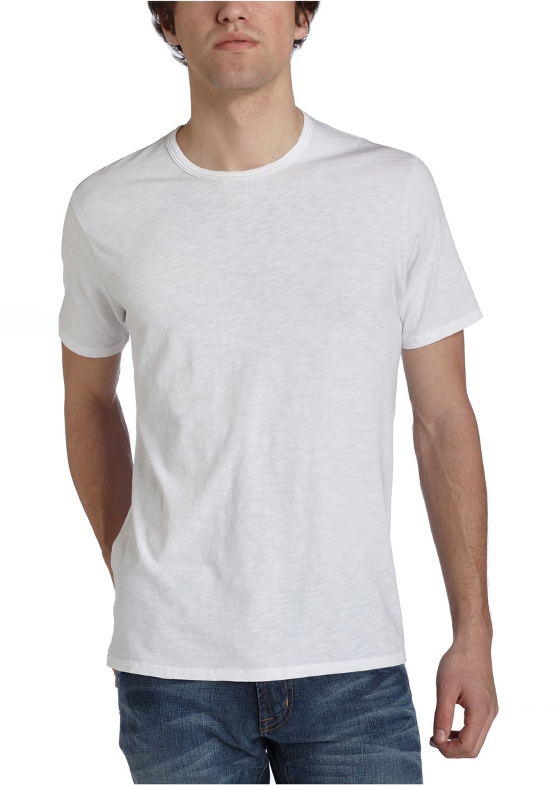 7 For All Mankind Men's Slub Jersey Short Sleeved Tee in