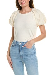 7 For All Mankind Mix Media Femme Top