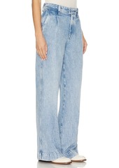 7 For All Mankind Pleated Wide Leg