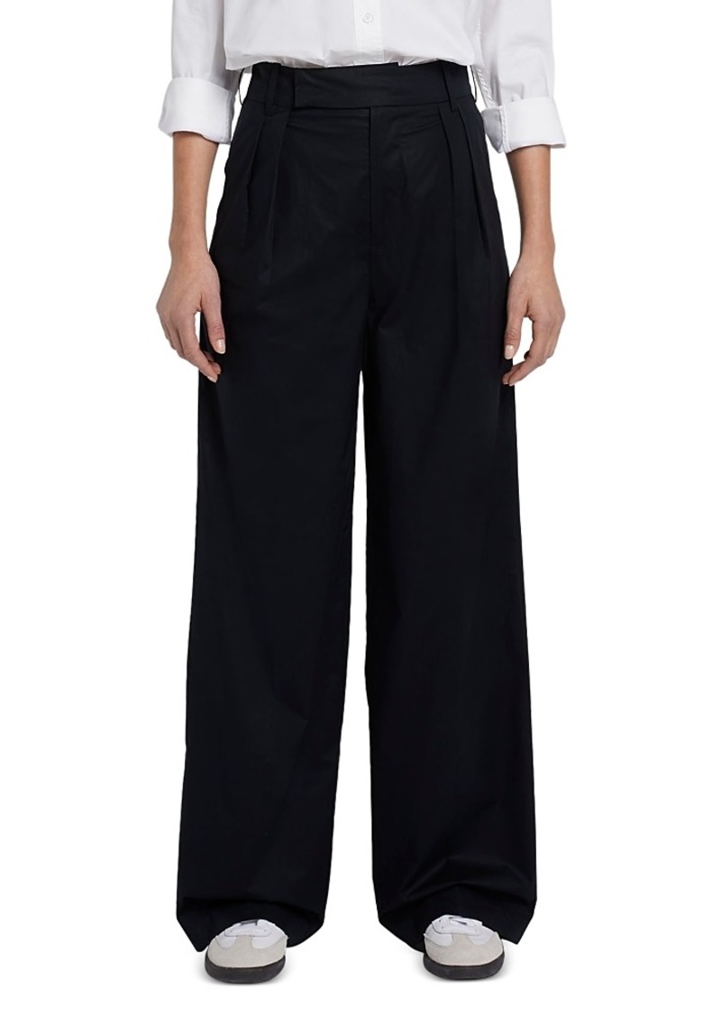 7 For All Mankind Pleated Wide Leg Pants