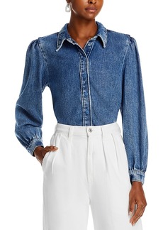 7 For All Mankind Puff Sleeve Shirt