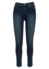 7 For All Mankind Seven The Aubrey Ultra High Waist Ankle Skinny Jeans in Rivington at Nordstrom