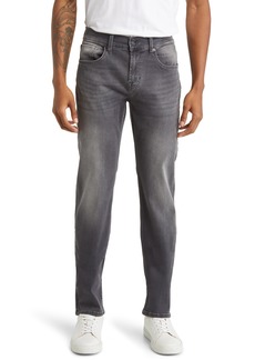 7 For All Mankind Slimmy Squiggle Slim Fit Tapered Jeans in Trajectry at Nordstrom Rack