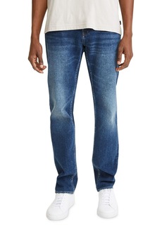 7 For All Mankind Slimmy Squiggle Slim Straight Jeans in Colinas