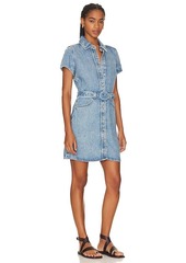 7 For All Mankind Sort Sleeve Classic Dress