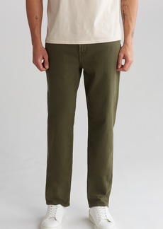 7 For All Mankind Squiggle Slim Fit Pants in Olive at Nordstrom Rack