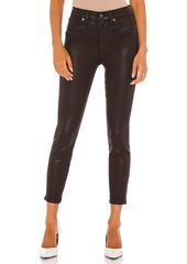 7 For All Mankind The High Waist Ankle Skinny With Faux Pockets