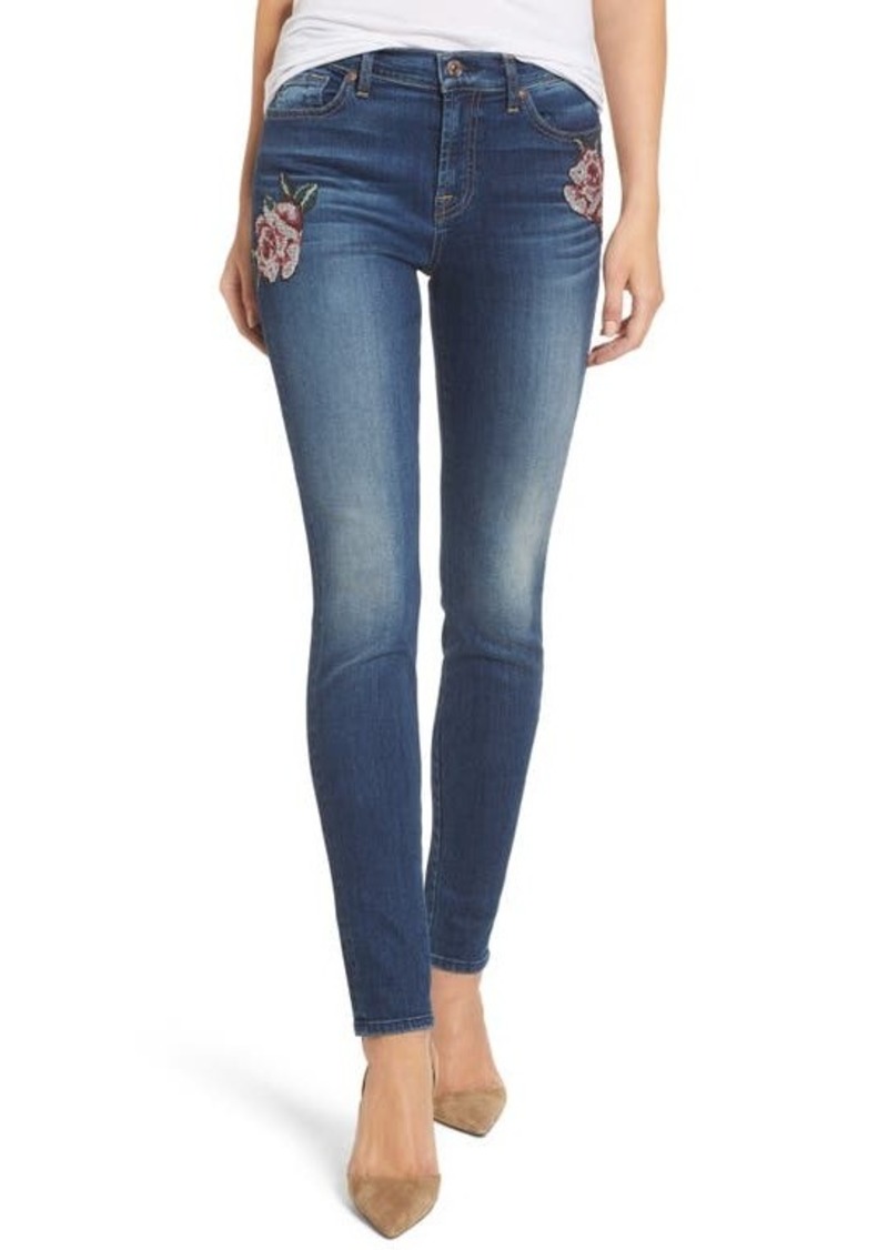 7 For All Mankind The Skinny Needlepoint Jeans