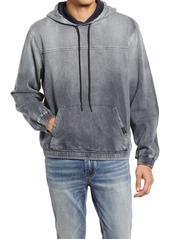 7 For All Mankind Tie Dye Hoodie in Mustang at Nordstrom