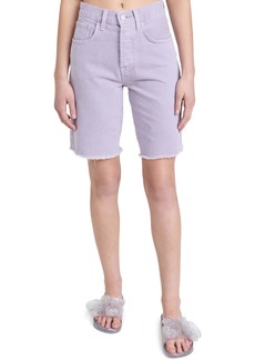 7 For All Mankind Women's Easy James Bermuda Shorts