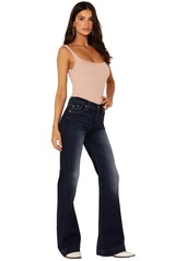 7 For All Mankind Women's Flare Wide Leg Jean Santiago Canyon