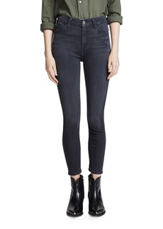 7 For All Mankind Women's High Rise Skinny Fit Ankle Jeans  24