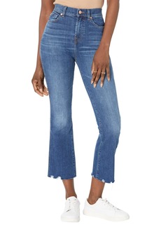 7 For All Mankind Women's High-Waist Slim Kick Jeans SIHIGHLINE