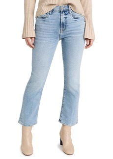 7 For All Mankind Women's High-Waisted Slim Kick Fit Jeans in