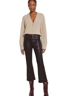 7 For All Mankind Women's High-Waisted Slim Kick Flare Pants