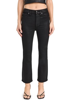 7 For All Mankind Women's High-Waisted Slim Kick Flare Pants