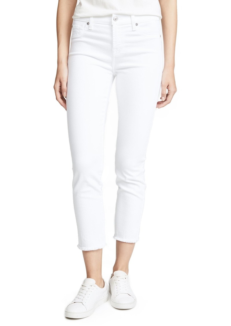 7 For All Mankind Womens Jeans Roxanne Ankle Pant
