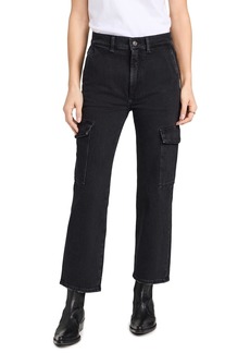 7 For All Mankind Women's Logan Cargo Jean Pants in