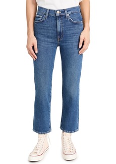 7 For All Mankind Women's Logan Stovepipe Straight Leg Jeans in